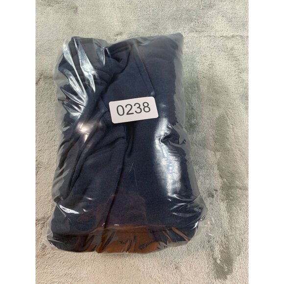 Champion Auburn Tigers Half-Zip Pullover Sweatshirt L Cotton & Polyester Navy Bl - Picture 14 of 14